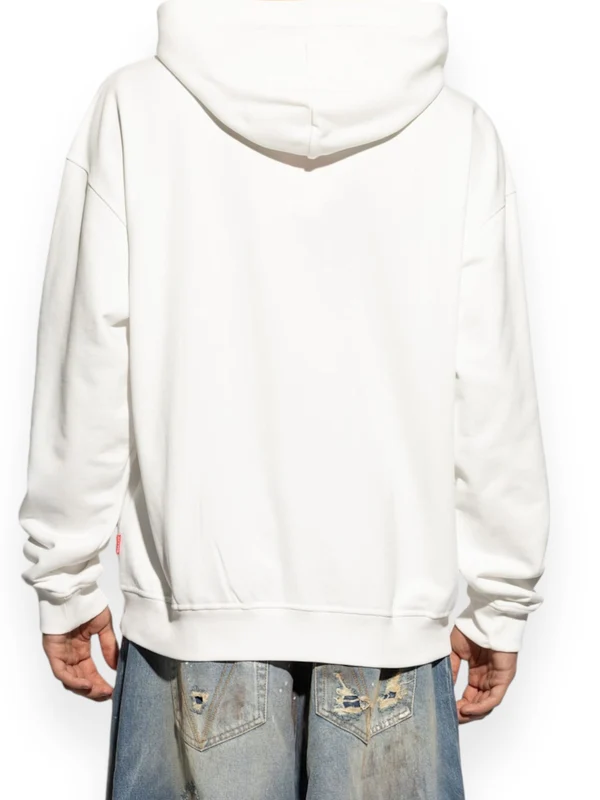 Logo Patch Cotton Hoodie - Image 2