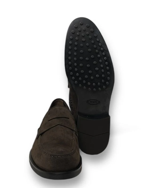 Suede Penny Loafers - Image 4