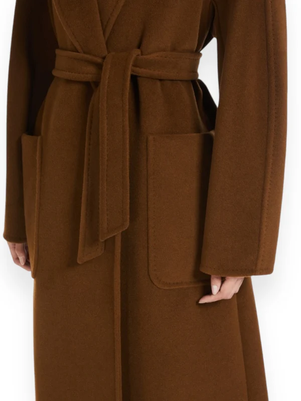 Attuale Belt Wool Coat - Image 4