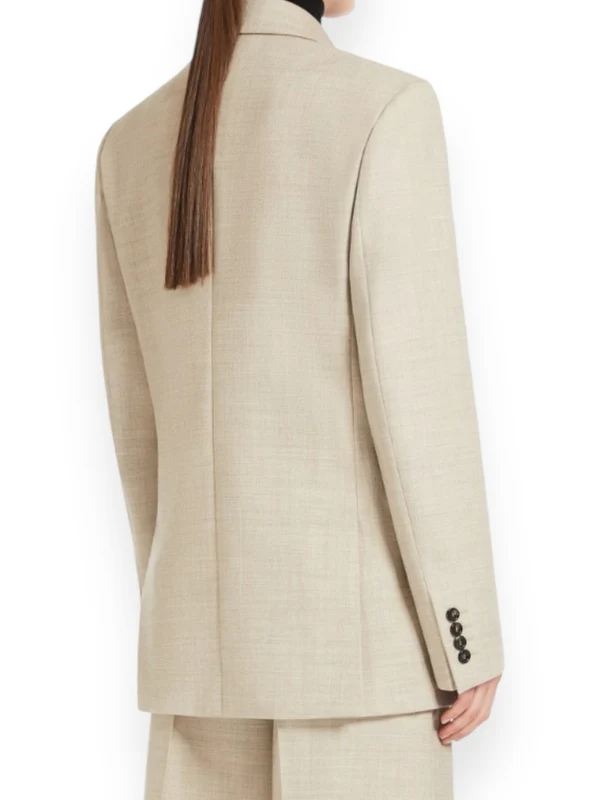 Single-Breasted Virgin Wool Jacket - Image 2