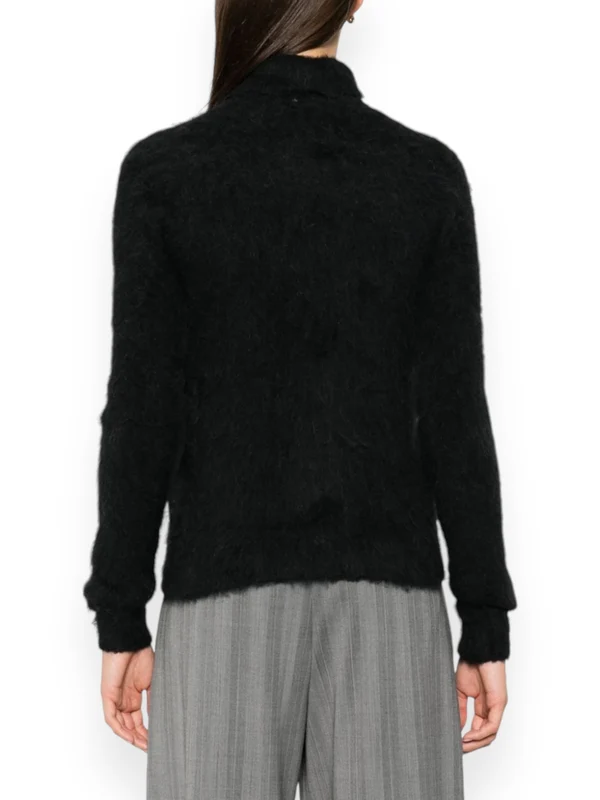 Alpaca Blend High Neck Knit - Image 2