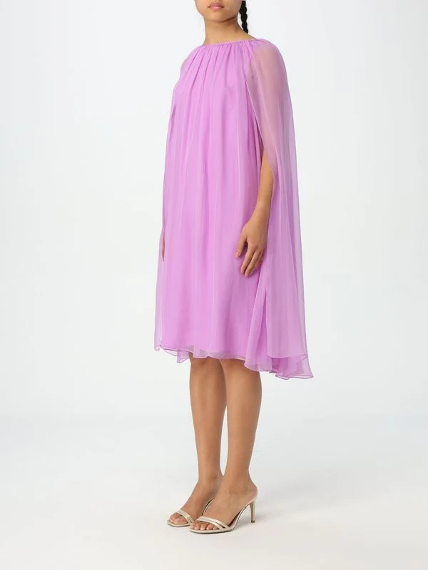 Footing Silk Mini Dress - Image 2