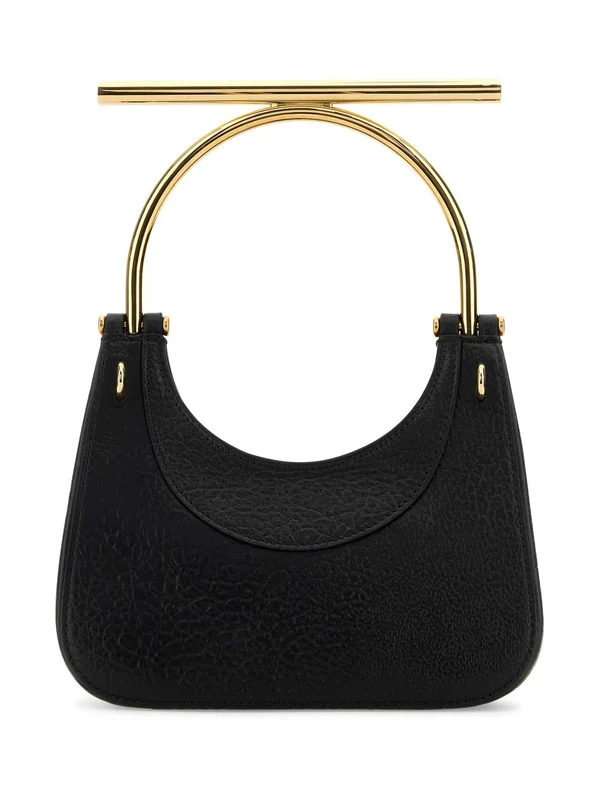 Cross Bar Leather Tote Bag - Image 3