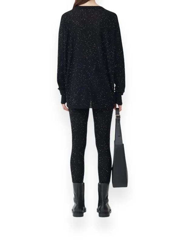 Sequin Embellished Crewneck Knit - Image 3