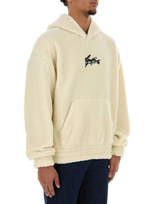 Logo Embroidery Teddy Pocket
  Hoodie - Image 3