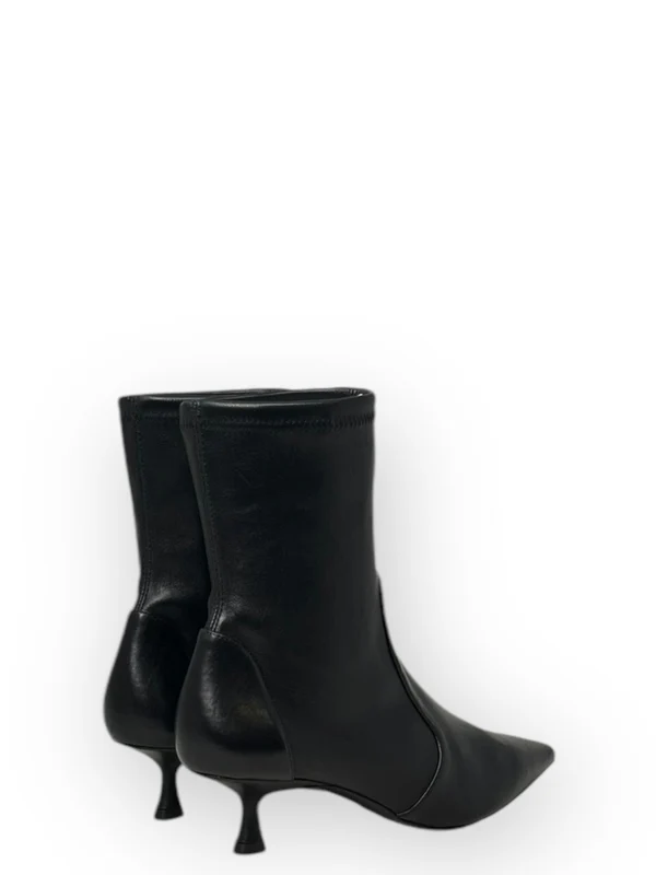 Naomi 50 Leather Ankle Boots Heels - Image 2