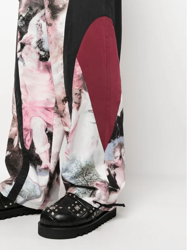 Graphic Printing Drawstring Pants - Image 5