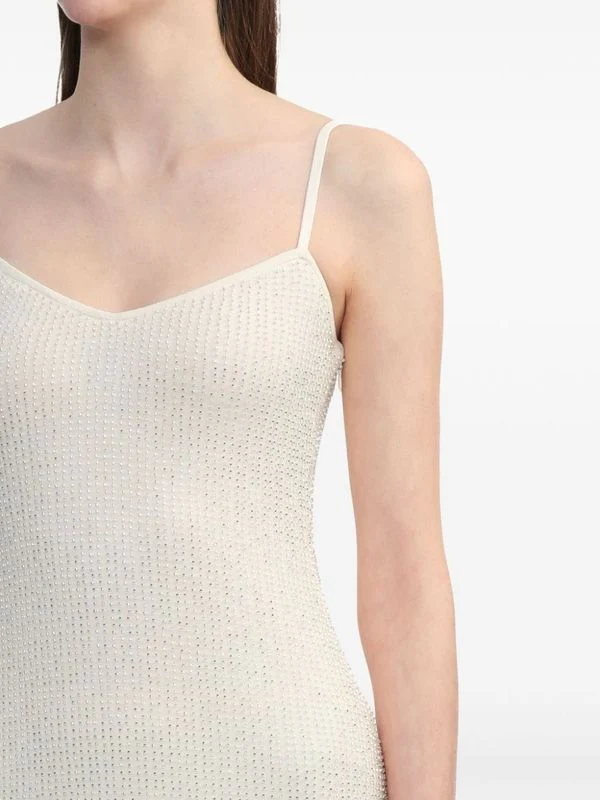 Rhinestone Sleeveless Dress - Image 6
