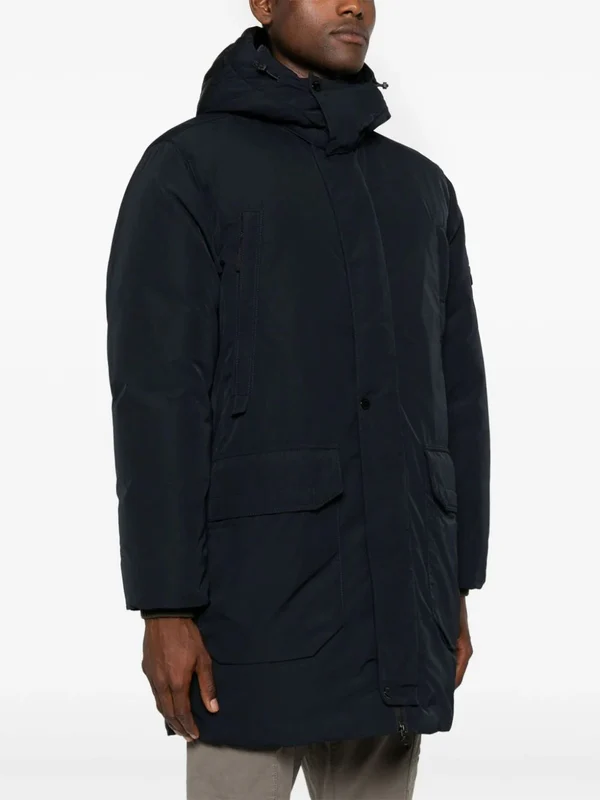 Wappen Patch Hoodie Parka - Image 3