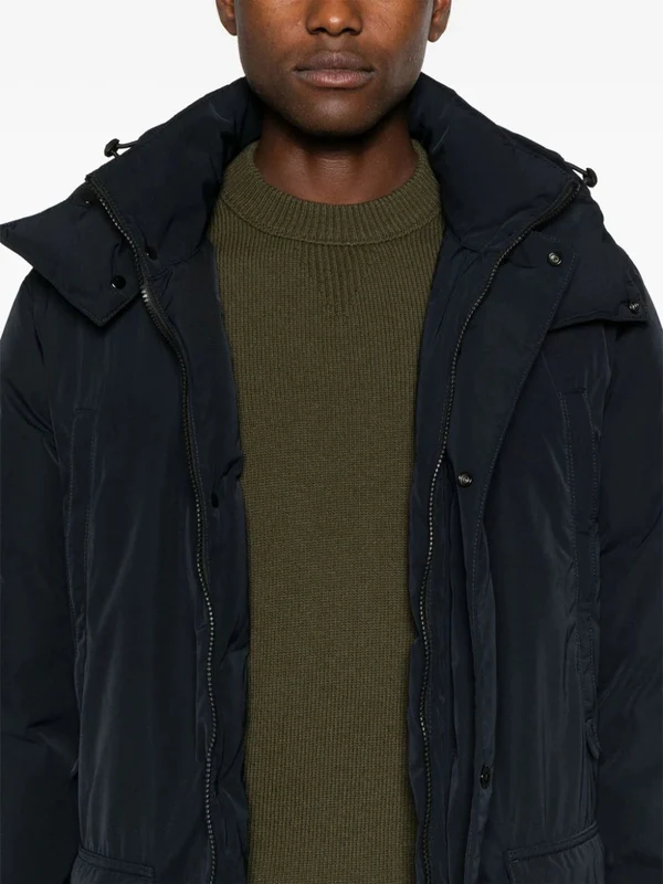 Wappen Patch Hoodie Parka - Image 5
