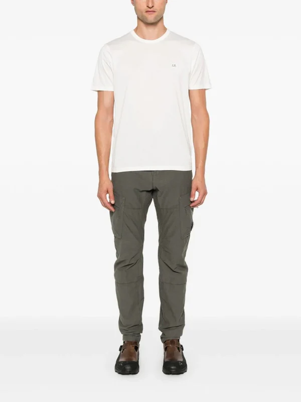 Logo Patch Cotton T-Shirt - Image 2