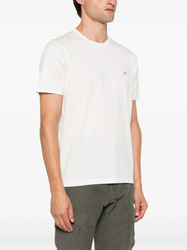 Logo Patch Cotton T-Shirt - Image 3