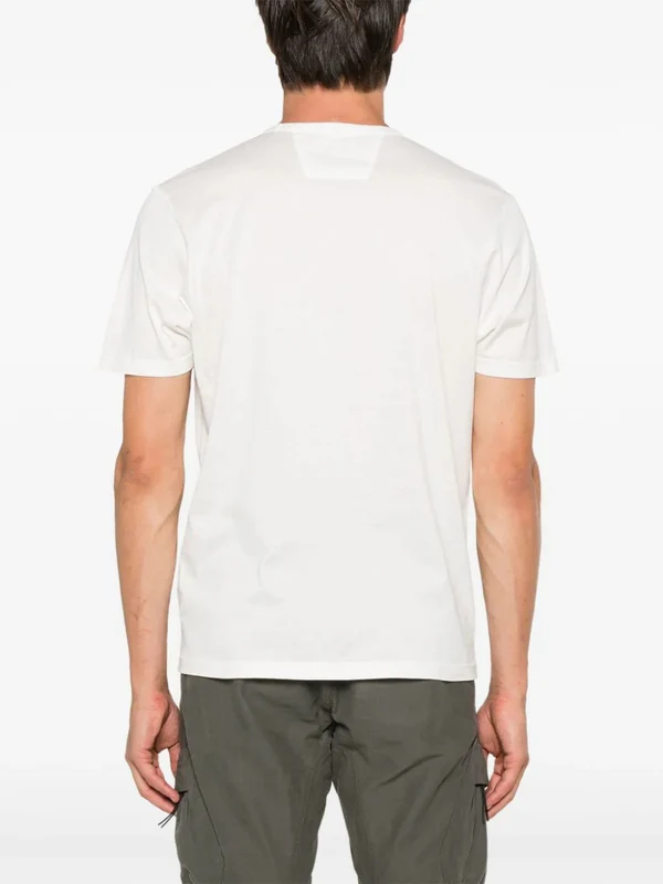 Logo Patch Cotton T-Shirt - Image 4