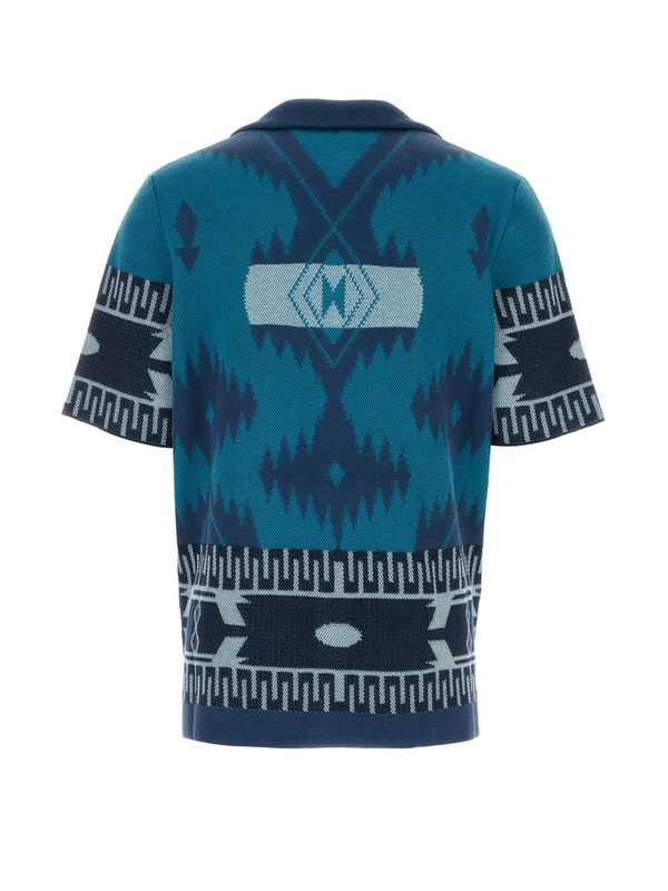 Icon Jacquard Knit Shirt - Image 2