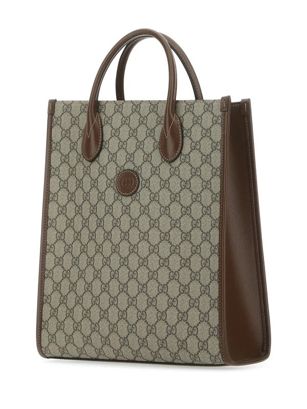 Gucci Interlocking G Beige Tote Bags - Image 2