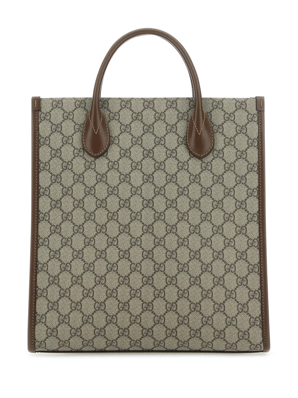 Gucci Interlocking G Beige Tote Bags - Image 3