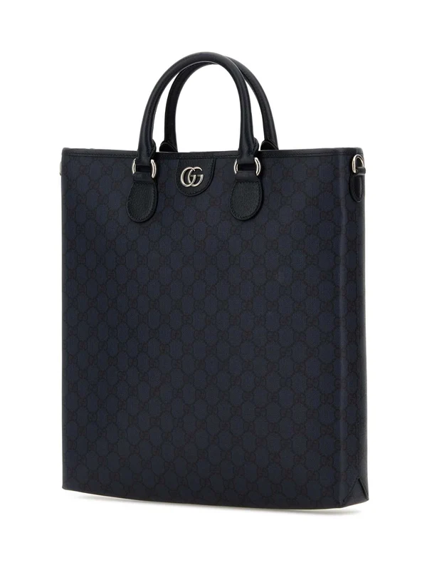 Gucci Ophidia Medium Navy Tote Bags - Image 2