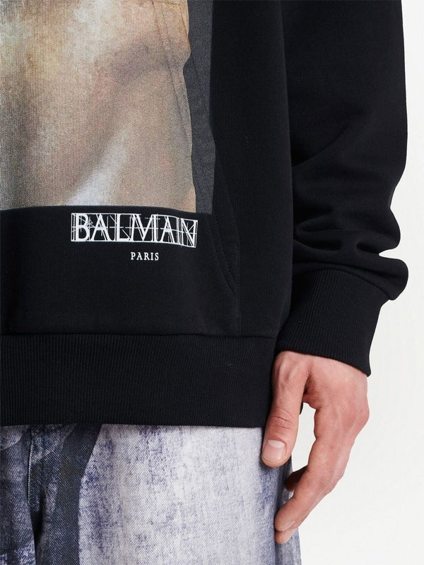 Graphic Printing Cotton Hoodie - Image 5