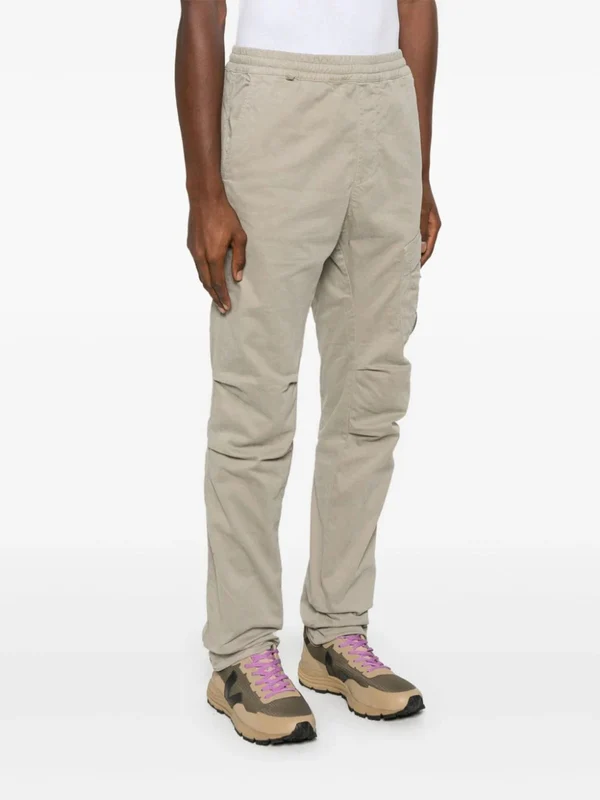 Lens Patch Cotton Cargo Pants - Image 3