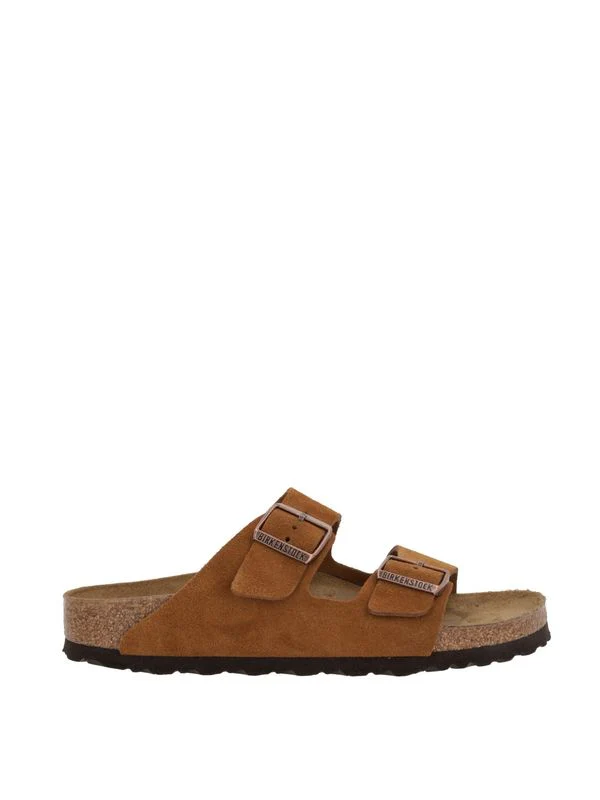 Arizona Buckle Suede Sandals - Image 4
