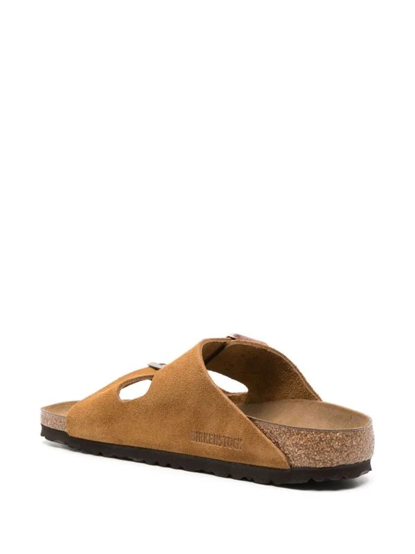 Arizona Buckle Suede Sandals - Image 5