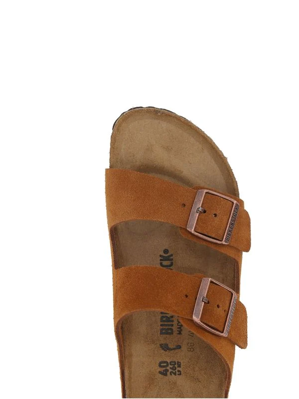 Arizona Buckle Suede Sandals - Image 8