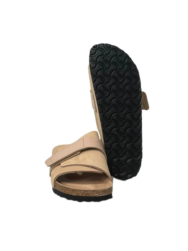 Beige Suede Sandals - Image 3