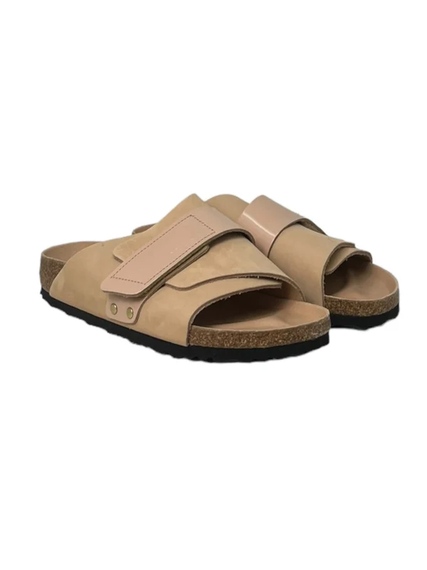Beige Suede Sandals - Image 4