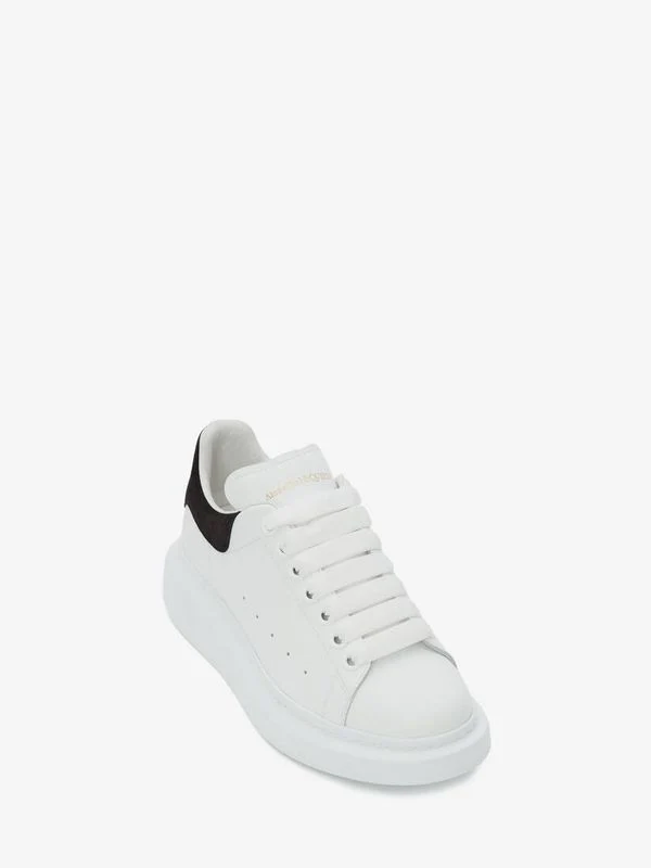 Oversized Suede Tab Sneakers - Image 3