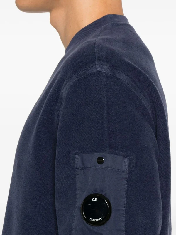 Lens Patch Cotton Sweatshirt - Image 5