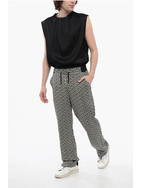 Balmain Black Casual Pants - Image 4