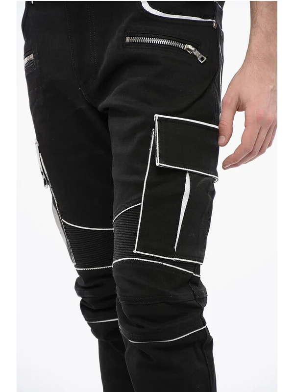 Balmain Black Casual Pants - Image 3