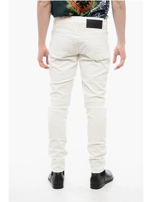 Balmain White Denim Pants - Image 2