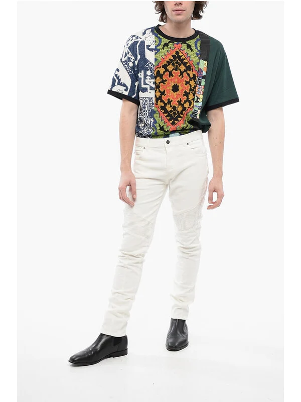 Balmain White Denim Pants - Image 4