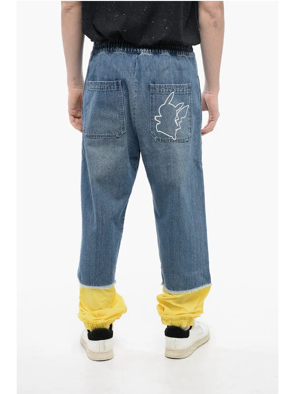 Balmain Blue Denim Pants - Image 2
