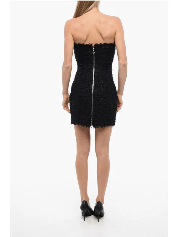 Rhinestone Detail Sleeveless Dress - Image 3