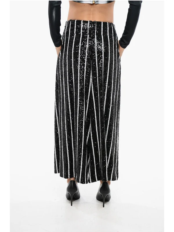 Stripe Sequin Pants - Image 2