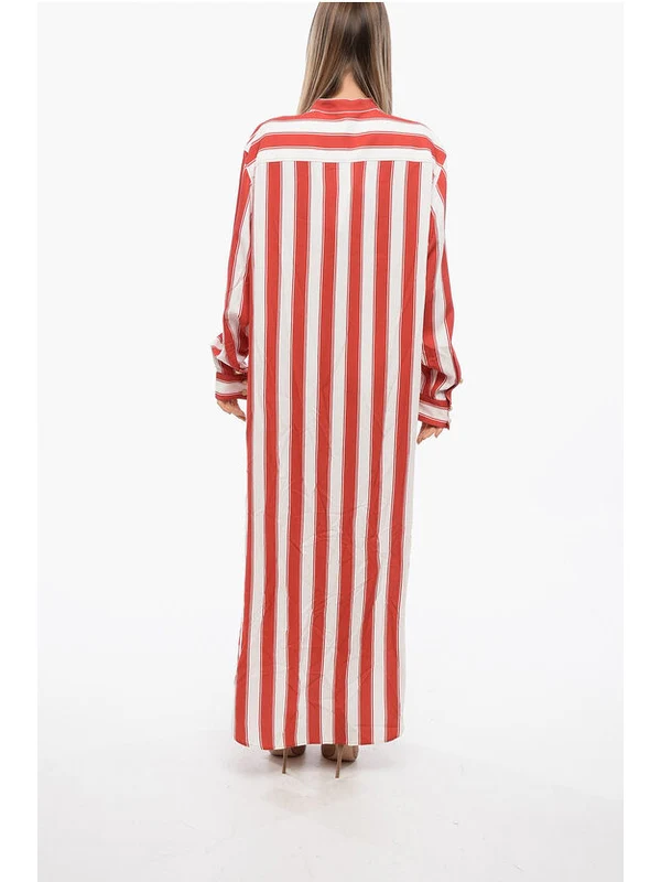 Stripe Shirt Dress - Image 2