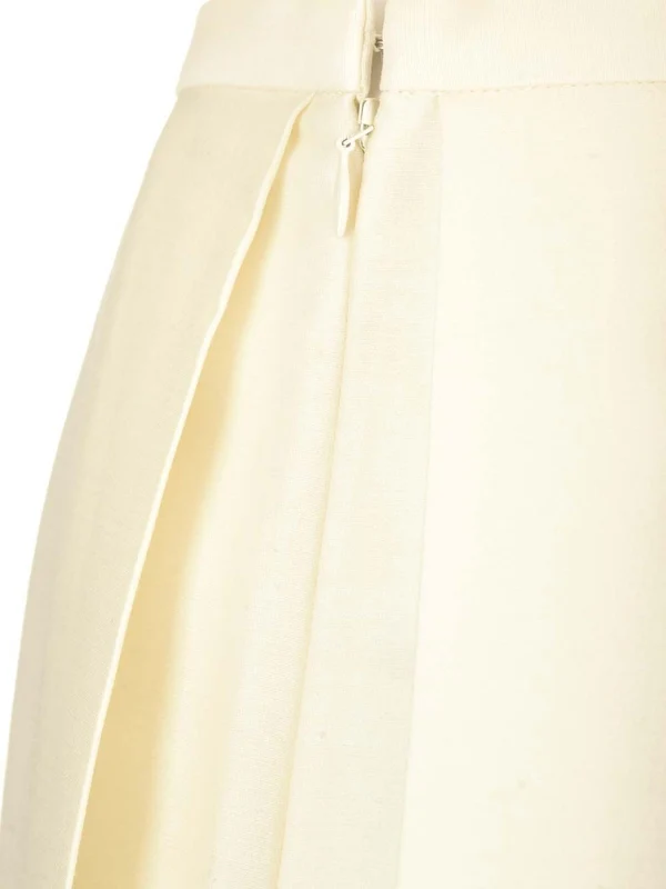 Twinflower Shape Wool Skirt - Image 5