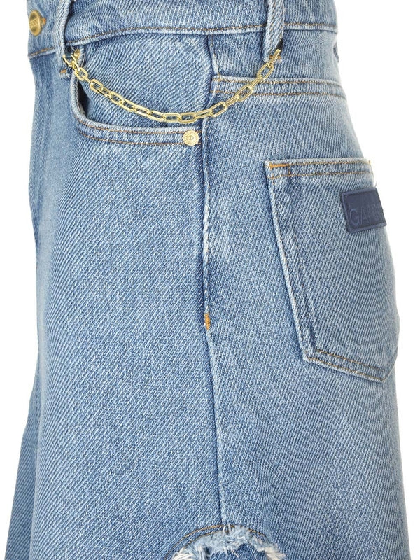 Flare Denim Skirt - Image 6