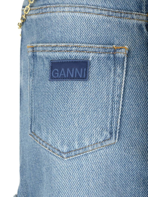 Flare Denim Skirt - Image 7