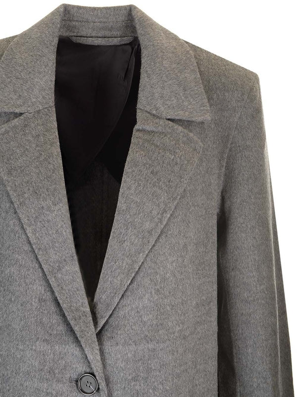 Classic Double Breasted Wool Coat - Image 4