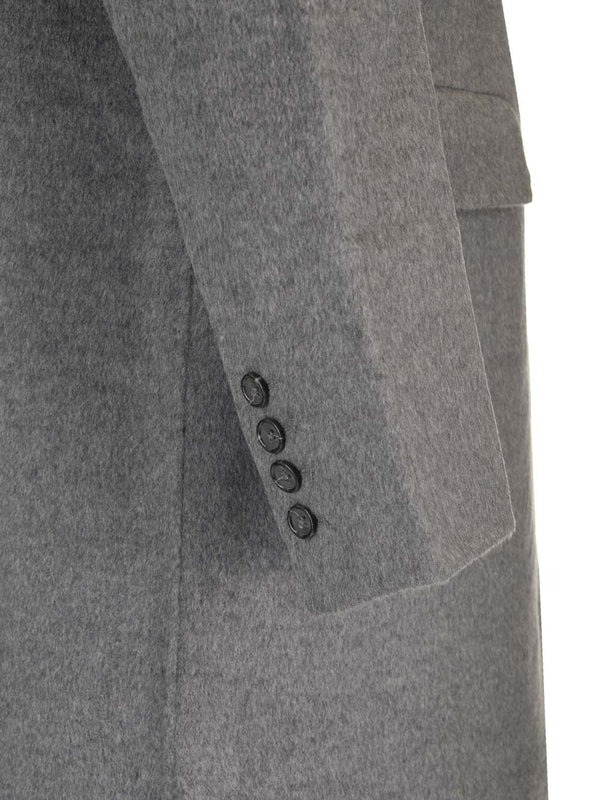 Classic Double Breasted Wool Coat - Image 6