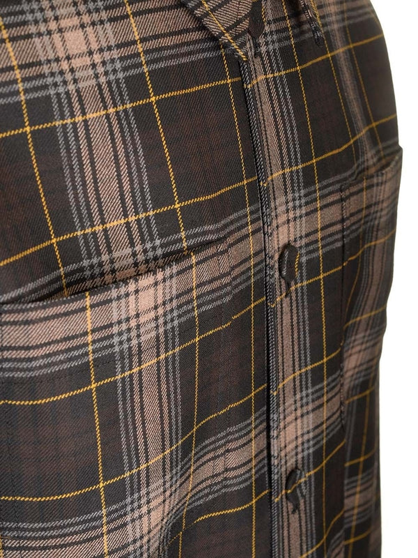 Go-to Check Pattern Wool Shirt Jacket - Image 6