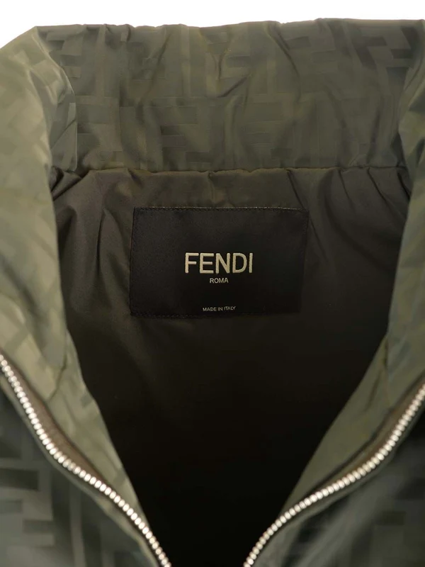 FF High-neck Nylon Bomber - Image 4