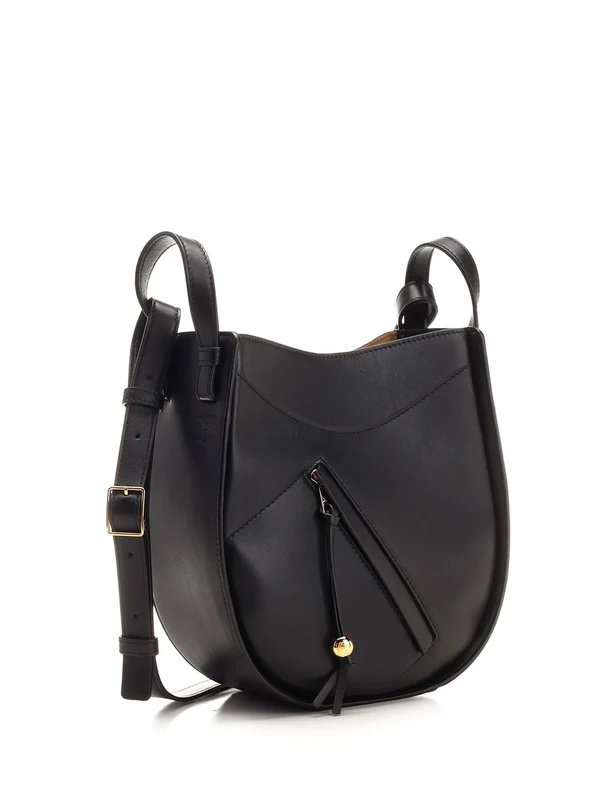 Hammock Slice Leather Shoulder Bag - Image 2