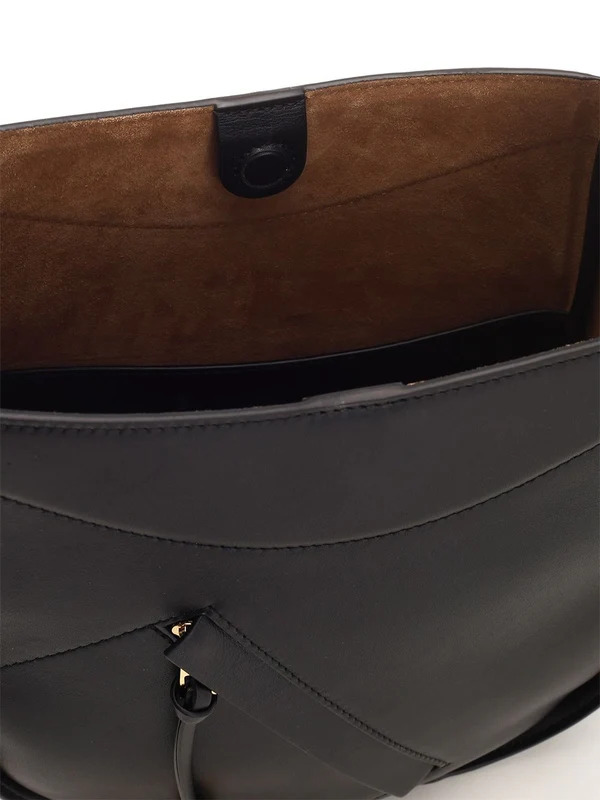 Hammock Slice Leather Shoulder Bag - Image 4