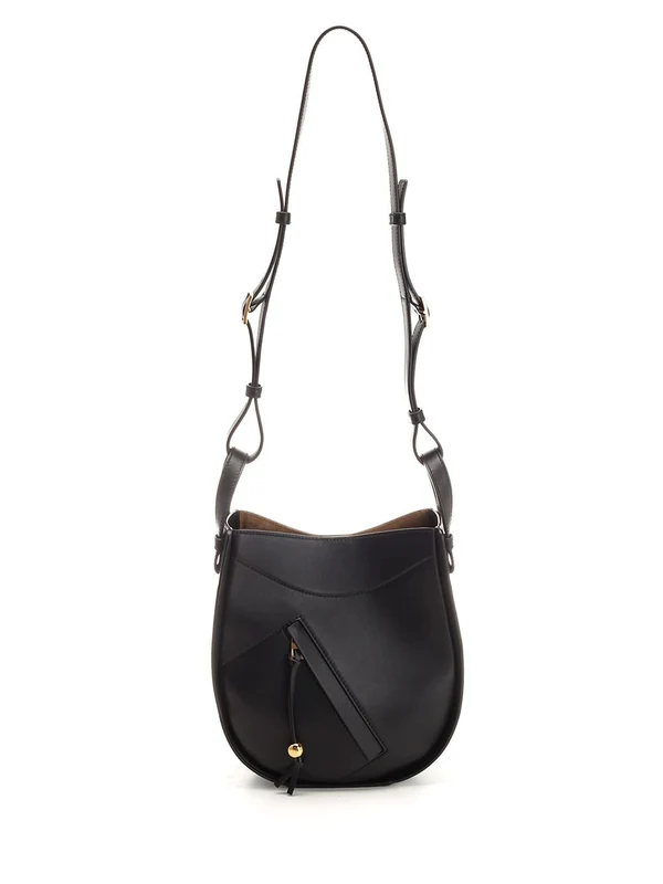 Hammock Slice Leather Shoulder Bag - Image 5