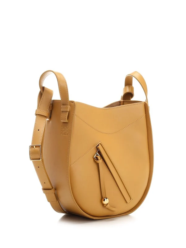 Hammock Slice Leather Shoulder Bag - Image 2