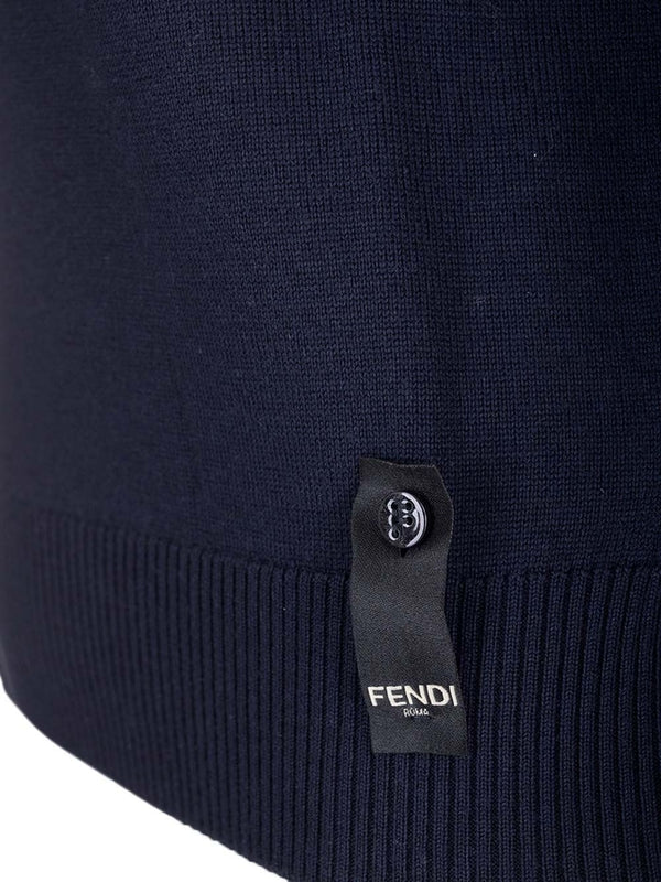Zip Pocket Wool Sweater - Image 4
